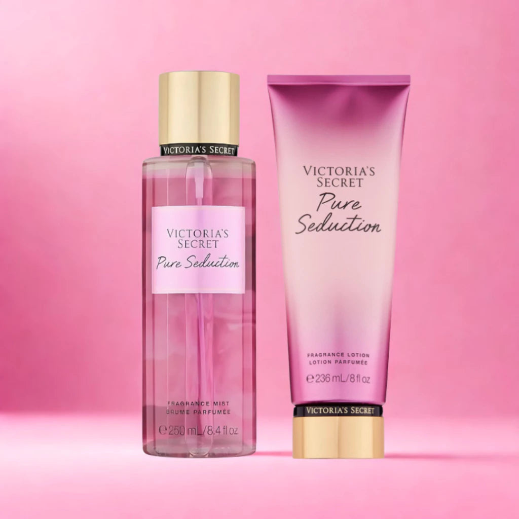 Kit 2 Perfumado Body Splash + Loção Hidratante Victoria's Secret Original , Creme de HIdratação, Perfume Corporal