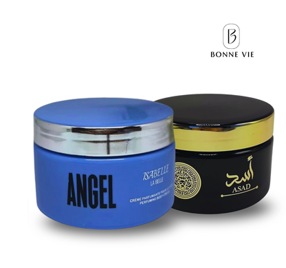 [ESQUENTA BLACK] Creme Hidratante - ANGEL + Asad Lattafa - Alta Fixação (250ml)